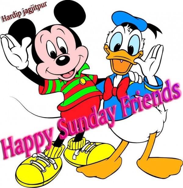 Mickey-Mouse-And-Donald-Duck-Wishes-You-Happy-Sunday-Friends.jpg